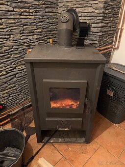 Kamna Blist B22E s výměníkem 14kw + čerpadlo a nádrž - 2