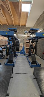 Nůžkový zvedák na GEOMETRII,s PŘÍZDVIHEM,5.000kg/5m - 2