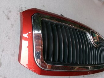fabia 1 maska kapota oranžová metalíza 9770 - 2