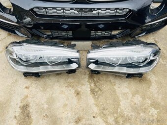 BMW X6 F16 nárazník m-paket světlo blatník kapota - 2