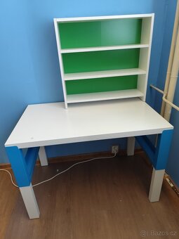 Dětský psací stůl Pahl Ikea s nástavcem - 2