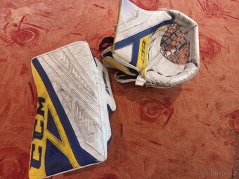 Brankářská lapačka a vyrážečka CCM, Axis a Eflex 4, custom - 2