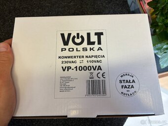 Měnič napětí VOLT VP 1000 230/110V 1000W - 2