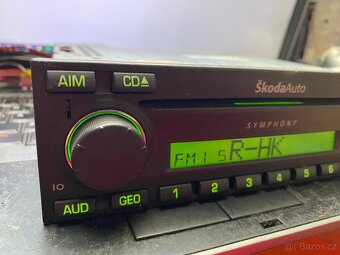 Autorádio Škoda Symphony CD Octavia Superb 1 S1 O1 - 2