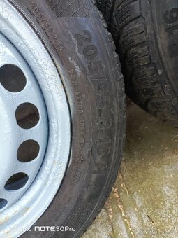 Obuté kola 205/55/16 rozteč 5x112 - 2
