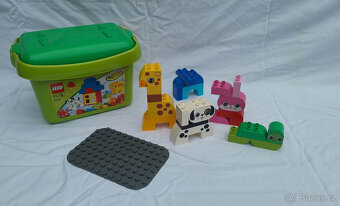 LEGO Duplo 5416 Základní set kostek + Zvířátka + deska - 2