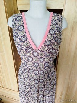 barevné šaty s růžovými pásky, zn.Amaranto - 2