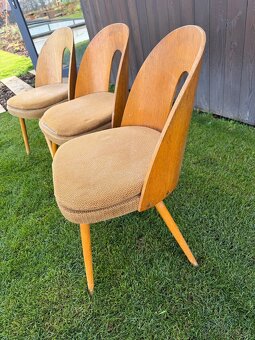 Retro židle 60.–70. léta – původní stav (Ton / Jitona styl) - 2