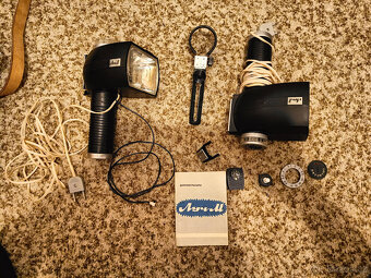 Niečo sovětske CCCP - asi staré blesky aj s brašňou - 2