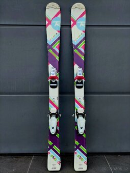 Lyže ROSSIGNOL FUN GIRL, 120 cm + hůlky + lyžáky - 2