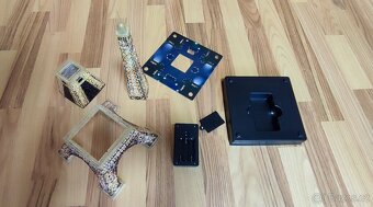 3D Puzzle Eiffelova věž - led osvětlení, 216 dílků - 2