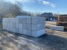 Betonové bloky, prefa výrobky, lego kostky - 2