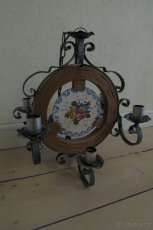Kovový lustr. - 2