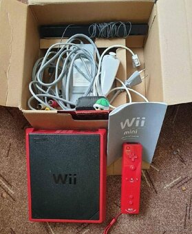 Nintendo Wii Mini Red Edition s originální krabicí - 2