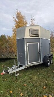 Prodám přepravník na 2 koně Hliniková podlaha - 2