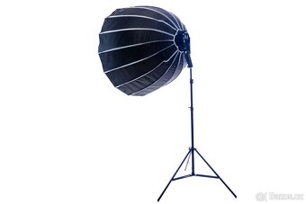 Parabolický softbox 90 cm + stativ + držák Bowens - 2