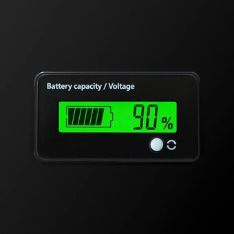 Baterie LiFePO4 12,8V 100Ah GETI GBLE-12-100D Displej - 2