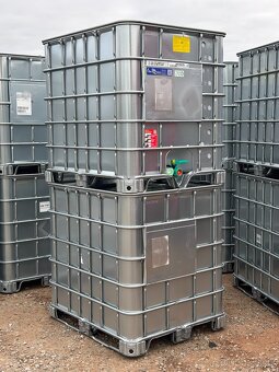 IBC nádrž oplechovaná 1000L - od potravin - 2