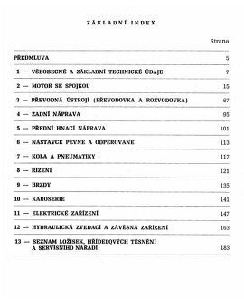 Zetor 5011-7045 dílenská příručka, katalog dílů, návod - 2