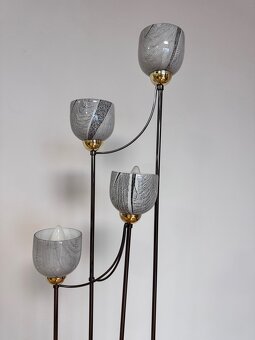 VINTAGE LUSTR + LAMPA - 2