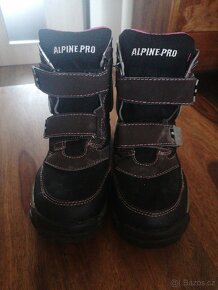 Zimní boty Alpine Pro,vel. 33 - 2