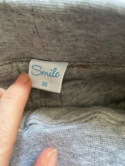 Kalhoty nove 98 podšité bavlnou - 2