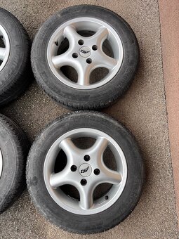 Alu disky 4x75 + pneu 175/65 R14 - 2