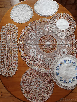 Krajkové - paličkované dečky a prostírání - 2