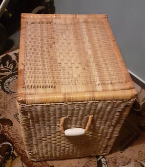 Proutěná truhla. S uchy. - 2