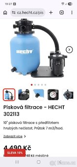 Bazén s pískovou filtrací - 2