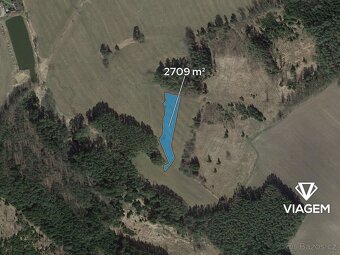 Pole 2 709 m², Podíl 35 % o výměře 959 m² - 2