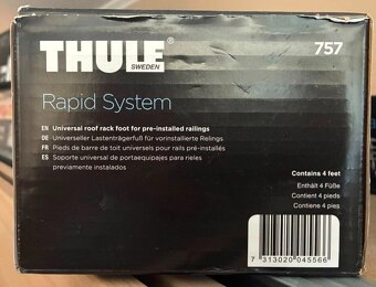 Patky Thule 757 rapid system - 2
