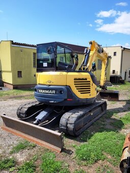 minibagr Yanmar VIO 80-1A - dělené rameno - 2