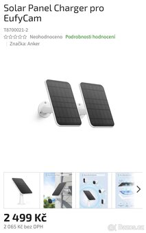 Solar Panel Charger pro EufyCam - 2