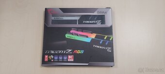 G.SKill Trident Z RGB 16GB (2x8GB) 3200MHz černá - 2