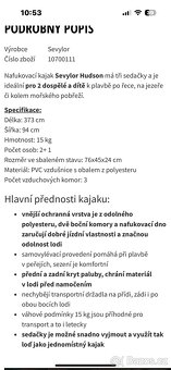 Nafukovaci kajak - 2