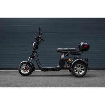Elektrická tříkolka Leramotors C5, černá - 2