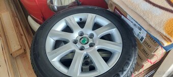 Alu kola Fabia II roomster 5x100 r15 - 2