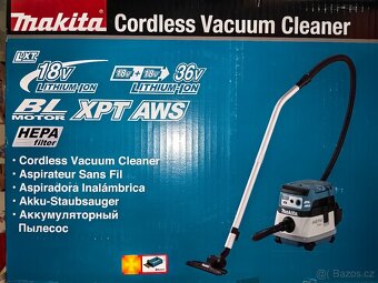 Aku vysavač AWS LXT 2x18V Makita DVC867LZX4 - 2