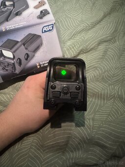 Kolimátor (replika eotech) ASG - 2