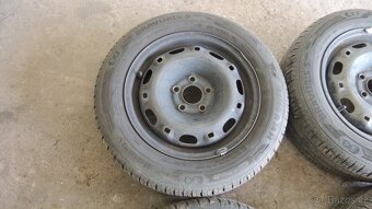 4ks plechových disků Fabia 2+ letní pneu 185/60/14 - 2