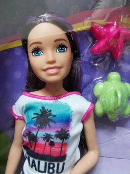 Mattel Barbie chůva Skipper (sestřička) na hřišti herní set - 2
