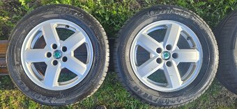Alu kola Škoda 5x100 R15 - 2