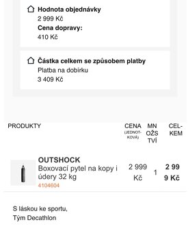 BOXOVACÍ PYTEL SE STOJANEM - 2