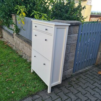 Ikea, Botník Hemnes, bílá, - 2