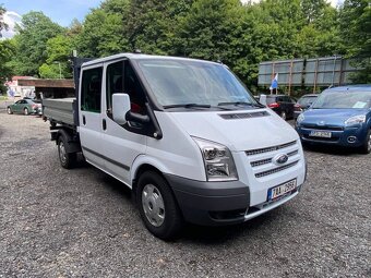 FORD TRANSIT 350M 7 míst 3 stranný sklápěč 127tkm - 2