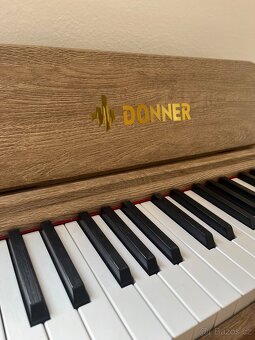 Digitální piano Donner klávesy klavír - 2