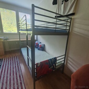 Patrová kovová postel IKEA - 2