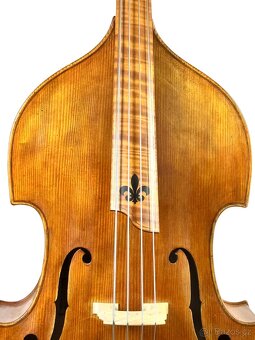 Mistrovský barokní kontrabas - Francisc Györke - 2
