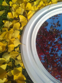 Kulaté zrcadlo 78 cm. - 2